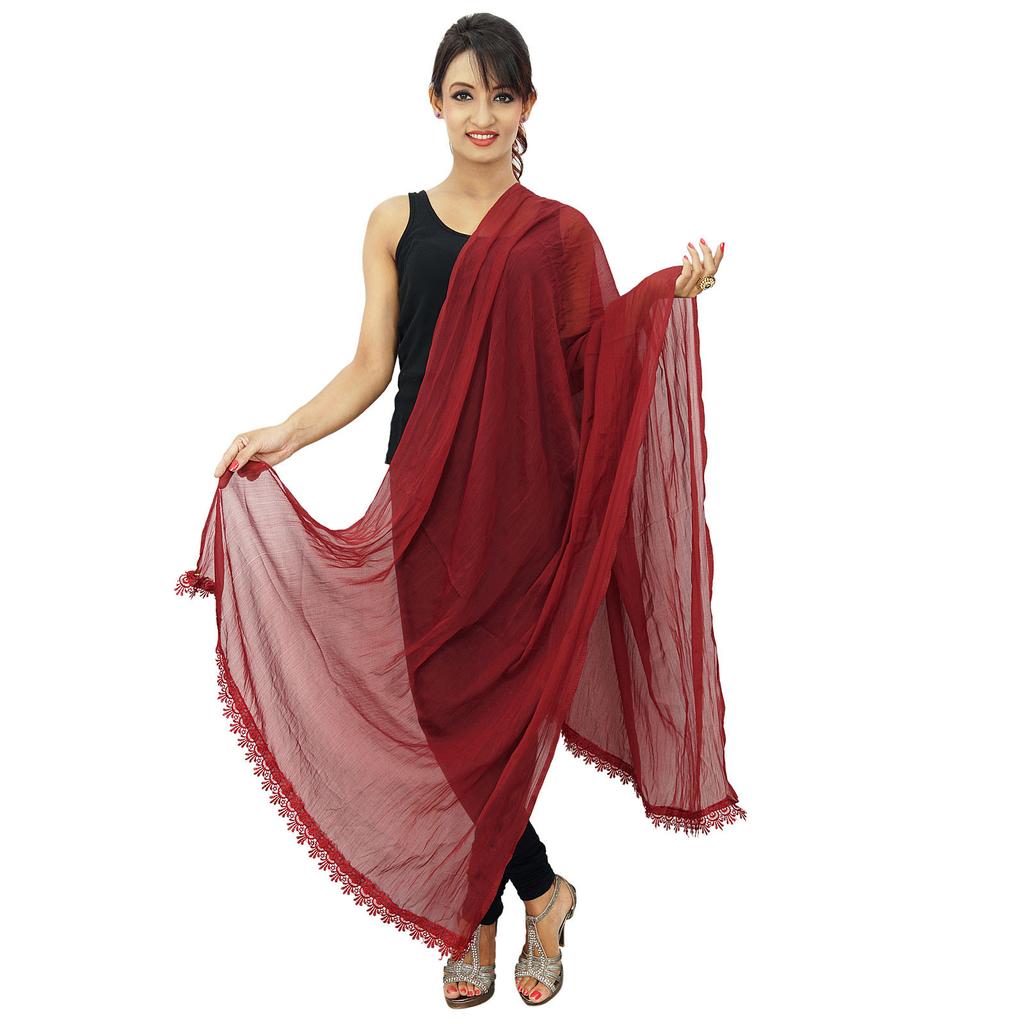 Chiffon Mischung Schals Dupatta Frau Chunni Indische Stola Werfen Sarongs Wraps