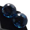A+ CERTIFIED Blue Sapphire 55Ct Round Cut Loose Gemstone Pair for Jewelry Making