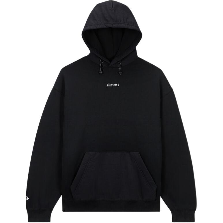 Converse Wordmark Hoodie Sweatshirt Men s Black 10025998-A01 XXL