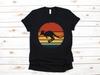 Retro Kangaroo T-Shirt, Cute Kangaroo Shirt, Kangaroo Women's Tee, Tank Top, T-shirt, T-shirt,T-shirt