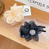 New Arrivals Open Run Chiffon Flower Hair Tie Sheer