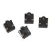 4Pcs RC Link Mount Brass Stable Rustproof RC Upgrade Parts for Axial SCX10 II AR44 Axles 1 10 Black