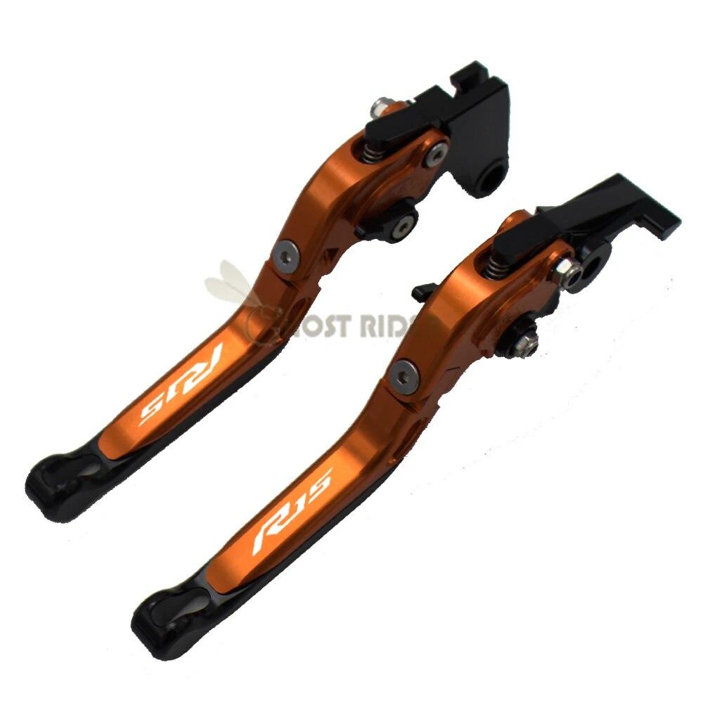 Brake Clutch Levers For YAMAHA R15 V3 2017 2018 Retro Lever Extendable Folding Lever Motorcycle Accessories Adjustable