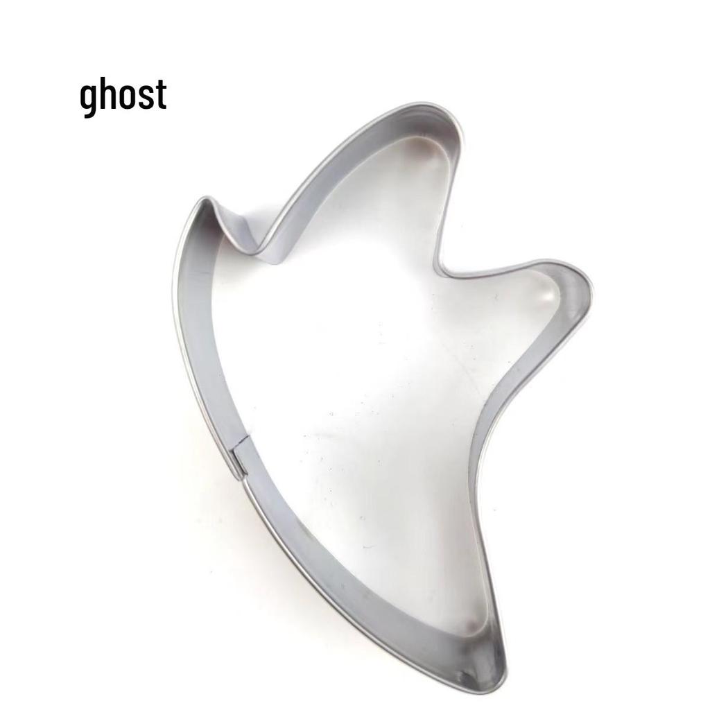 Cross-Border Halloween Stainless Steel Cookie Molds: Pumpkin, Ghost, Boots, Skull - DIY Pastry Cutters