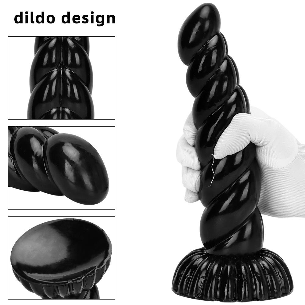 Realistické obří silikonové dildo vaginální přísavka bodu G Anální kolík Obří anální kolík Hračka pro ženy Sex Toy Mužský anální kolík