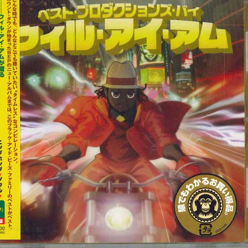 

CD WILL I AM THE BLACK EYED PEAS FAMILY BEST UICS1161 Universal 2008 Japan ObiRap HipHopRB Used