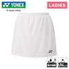 Yonex Skirt Inner Size White Size L Women's (with Spats), 26170, (011),