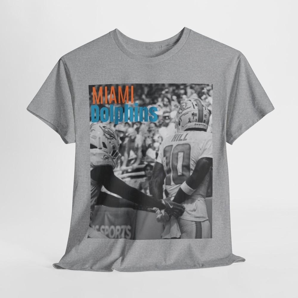 Унисекс Футболка с Тайриком Хиллом из Miami Dolphins в наручниках XXXL