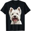 West Highland White Terrier Dog Westie Mom Funny Dog T Shirts Humor Streetwear Tee Shirt Short Sleeve Loose Clothing Unisex