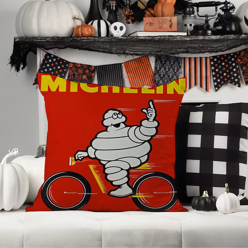 Modedruck M-MIC H-HELIN Kissenbezug Bürokissen Geeignet für Sofa Auto Schlafzimmer Dekorative Kissenhülle
