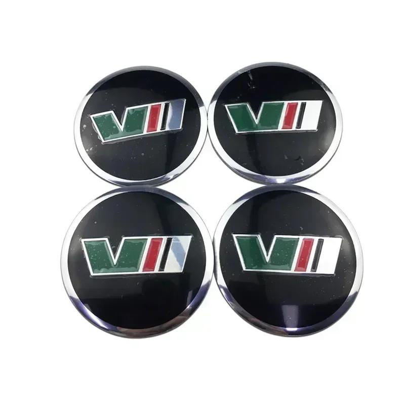 BAUJ2 56mm Car Wheel Center Cover Hub Sticker for SKODA Superb Citigo Rapid Yeti Fabia Octavia A5 A7 Kamiq Vision S Kodiak Accessories