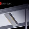 XISENCHU Double-Layer 304 Stainless Steel Commercial Work Table