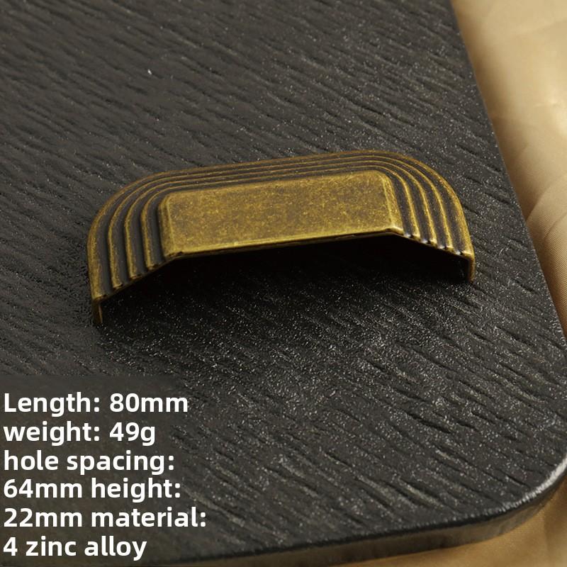 Bronze Solid Antique Brass Cabinet Handles Wardrobe Pull Cupboard Door Knob Kitchen Cabinet Handles Bronze Pulls