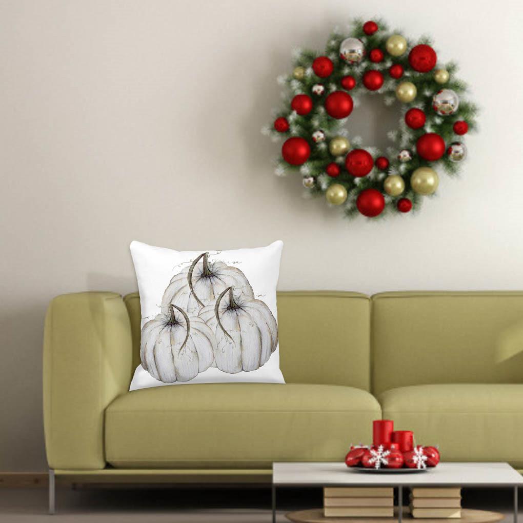 Pillow Case Velvet Cartoon Cushion Cover Sofa decor Throw Cushion Home