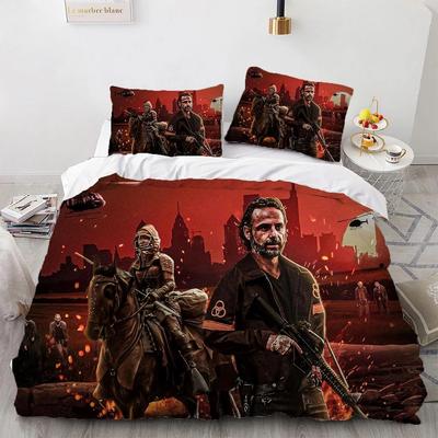 The Walking Dead Printed Bedding Sets Exquisite Bed Supplies Set Duvet Cover Bed Comforter Set Luxury Birthday Gift