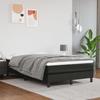 3120688 vidaXL Spring Bed Base Black 120x200 Cm Faux Leather