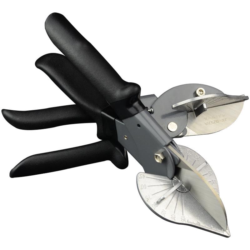 Kyoto Precision Angle Wire Duct Scissors - 45°/90° Flanging Pliers, Snap Strip Cutter for Woodworking & Electricians