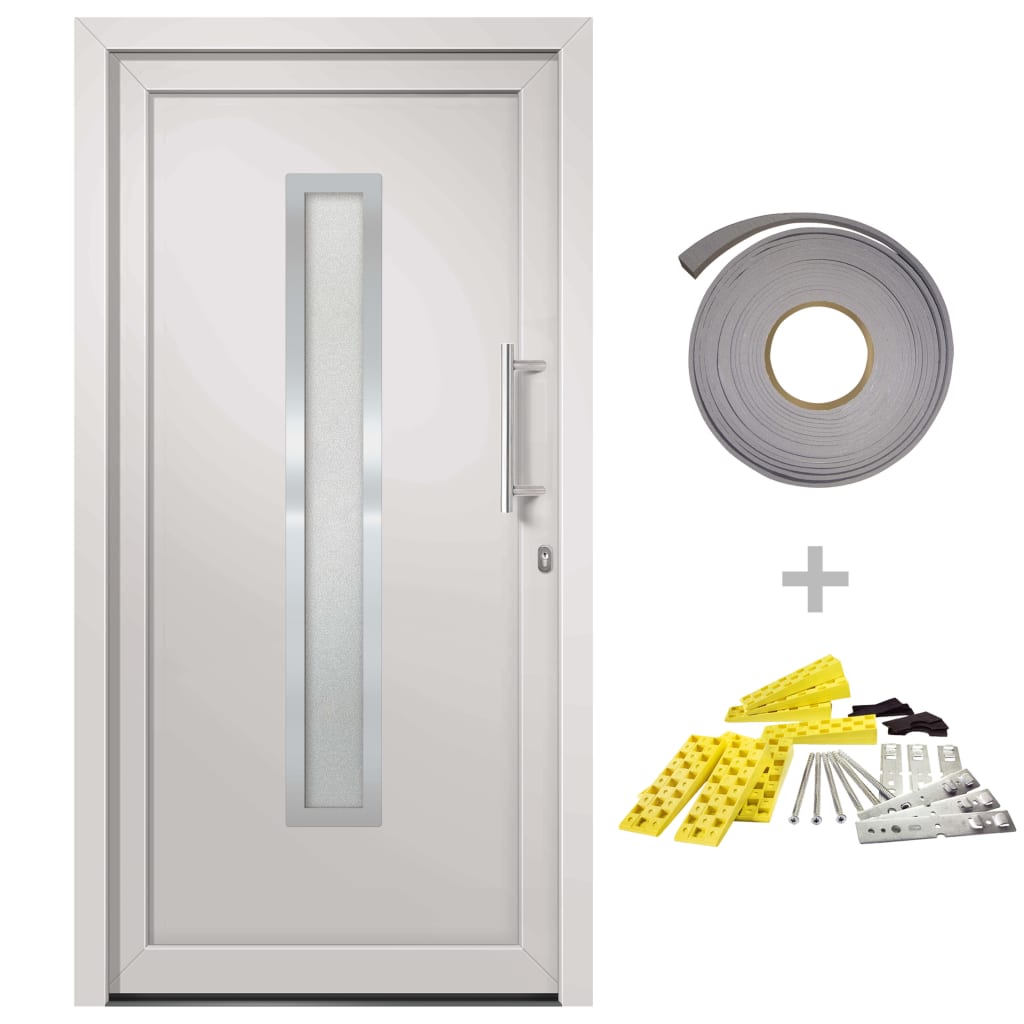 Exterior Door White 108x200 cm