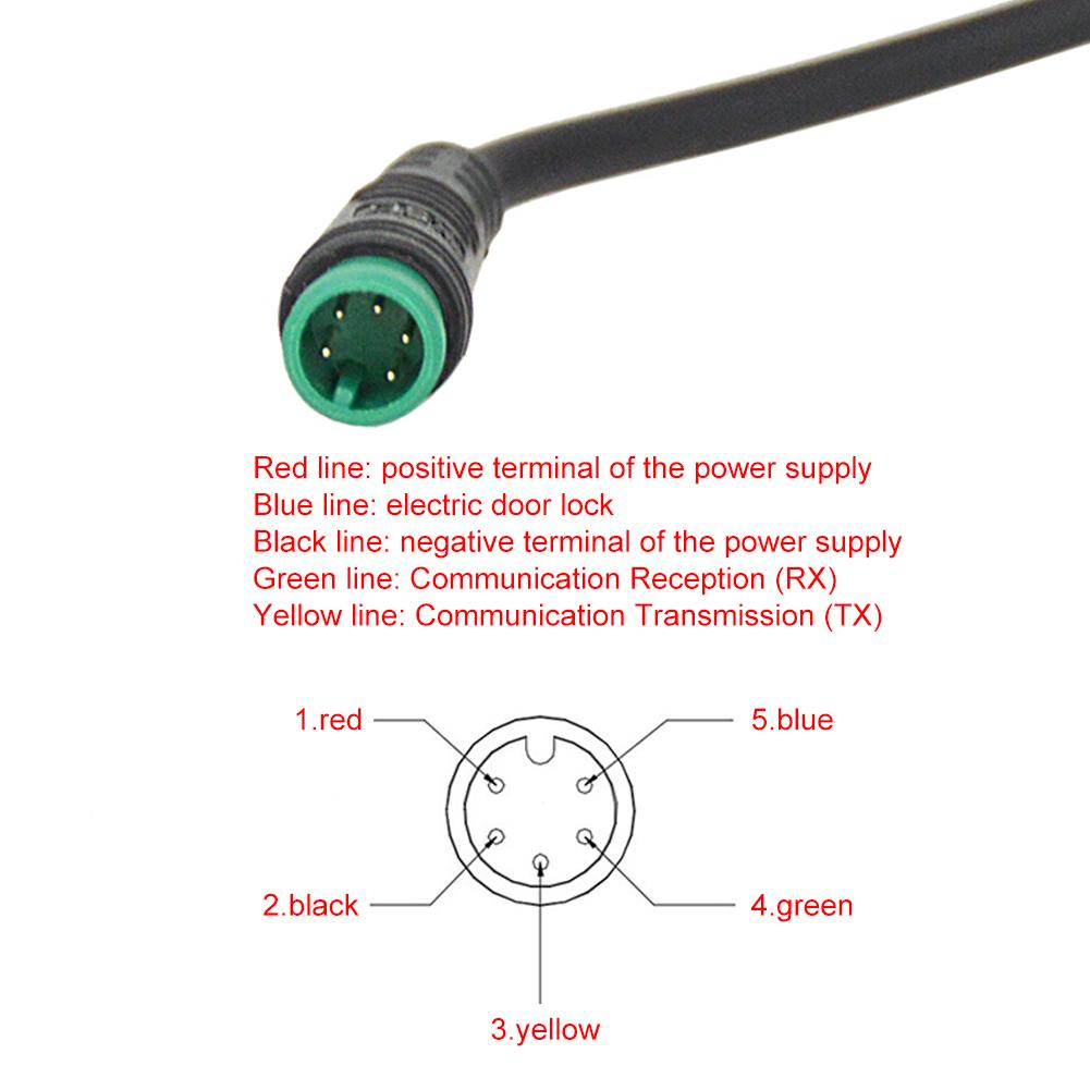 E-bike Display 24-48V Electric Bike LCD Display Meter Waterproof Electric Scooter Panel Screen for Mountain Electric Bike Parts