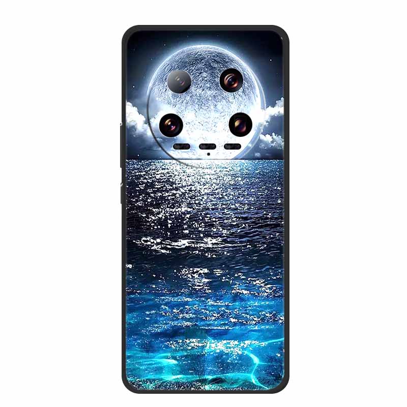 Für Xiaomi 14 Ultra Hülle Tiere TPU Silikon Weiche Rückabdeckung Handyhüllen für Xiaomi14 Ultra Schutz 24031PN0DC Coole Hülle