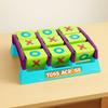 Flip Tic Tac Toe Throwing Game Plastic Tictactoe Tossing Game  Kids Children