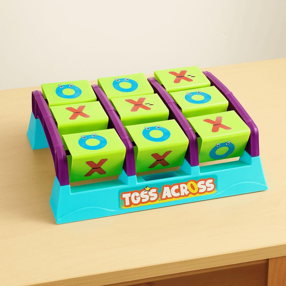 Flip Tic Tac Toe Throwing Game Plastic Tictactoe Tossing Game  Kids Children