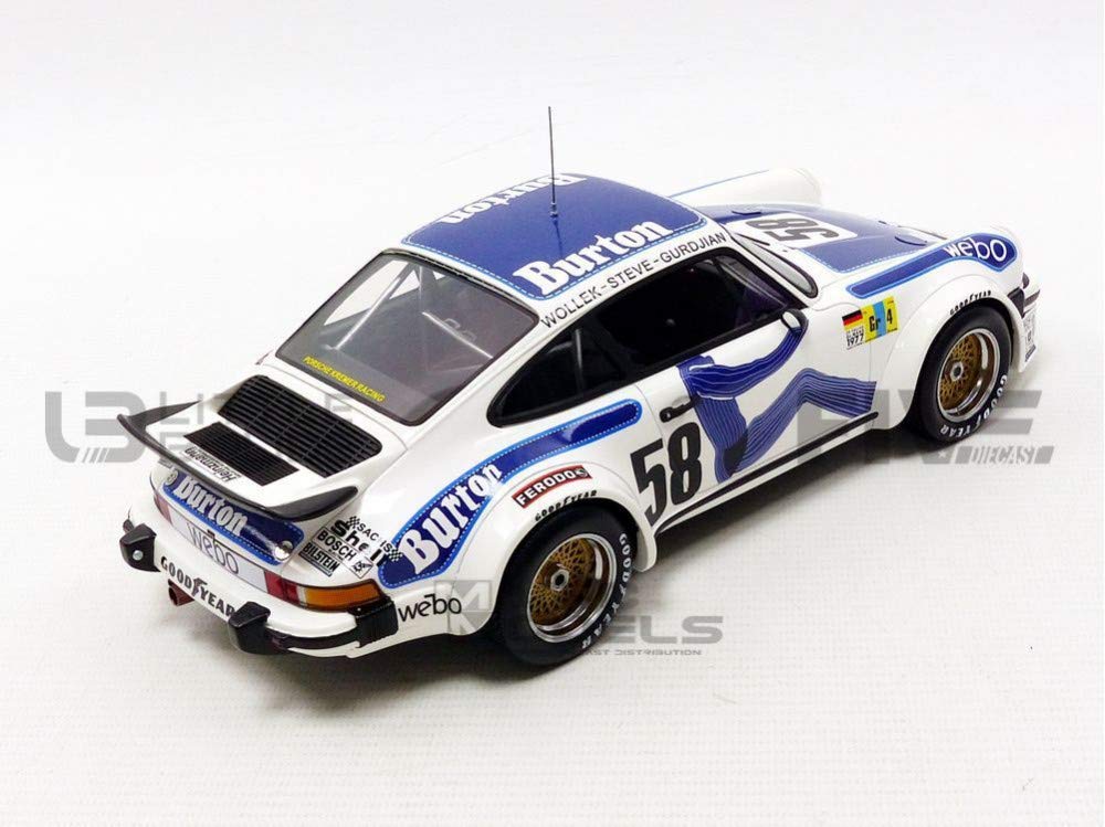 TOPSPEED Scale Porsche 934 1977 Le Mans 24 Hours 1/18 #58