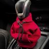 Felpa con cappuccio Copri cambio per auto Felpa con cappuccio cambio moda Copri pomello cambio per auto Maniglia manuale Felpa cambio Copri leva cambio
