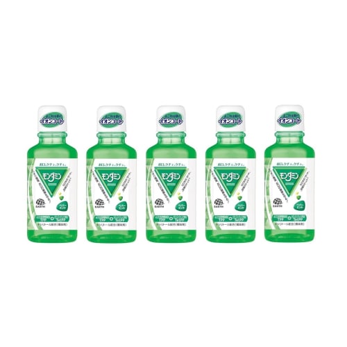 

Mondahmin Peppermint Mouthwash, Portable Mouthwash for Bad Breath, Refreshing Portable Mini Bottle, 100mL (5 Bottles)