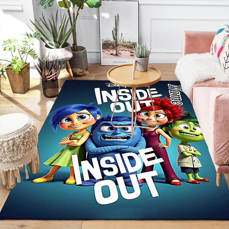 Custom 1Pc Emotions Inside Out Journey Rug Office Carpet Indoor Outdoor Entrance Doormat Nonslip Soft And Comfortable Living Room D91683