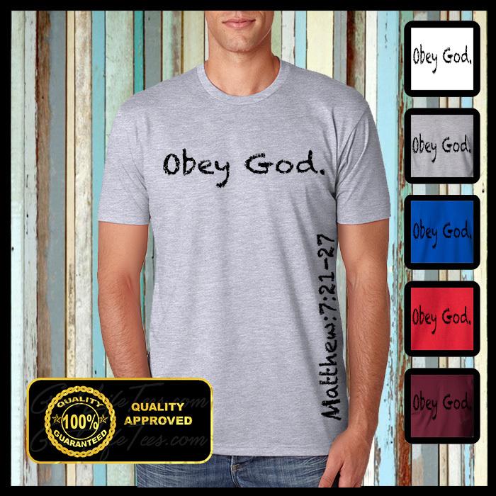 

Mens Christian tshirt Bible Verse JESUS CHRIST Religion t-shirt XL