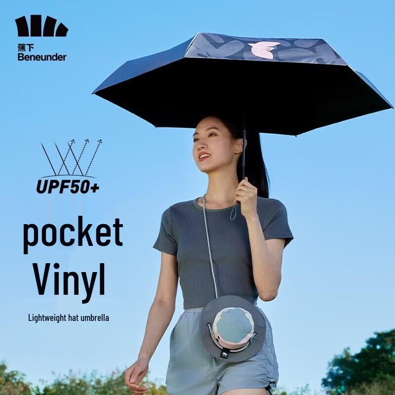 Beneunder Portable UV Protection 5-Fold Sun Umbrella