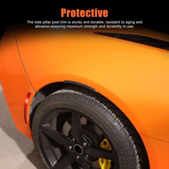 Car Wheel Eyebrow Strip Fender Arch Trim Sticker For Corvette C7 2014-