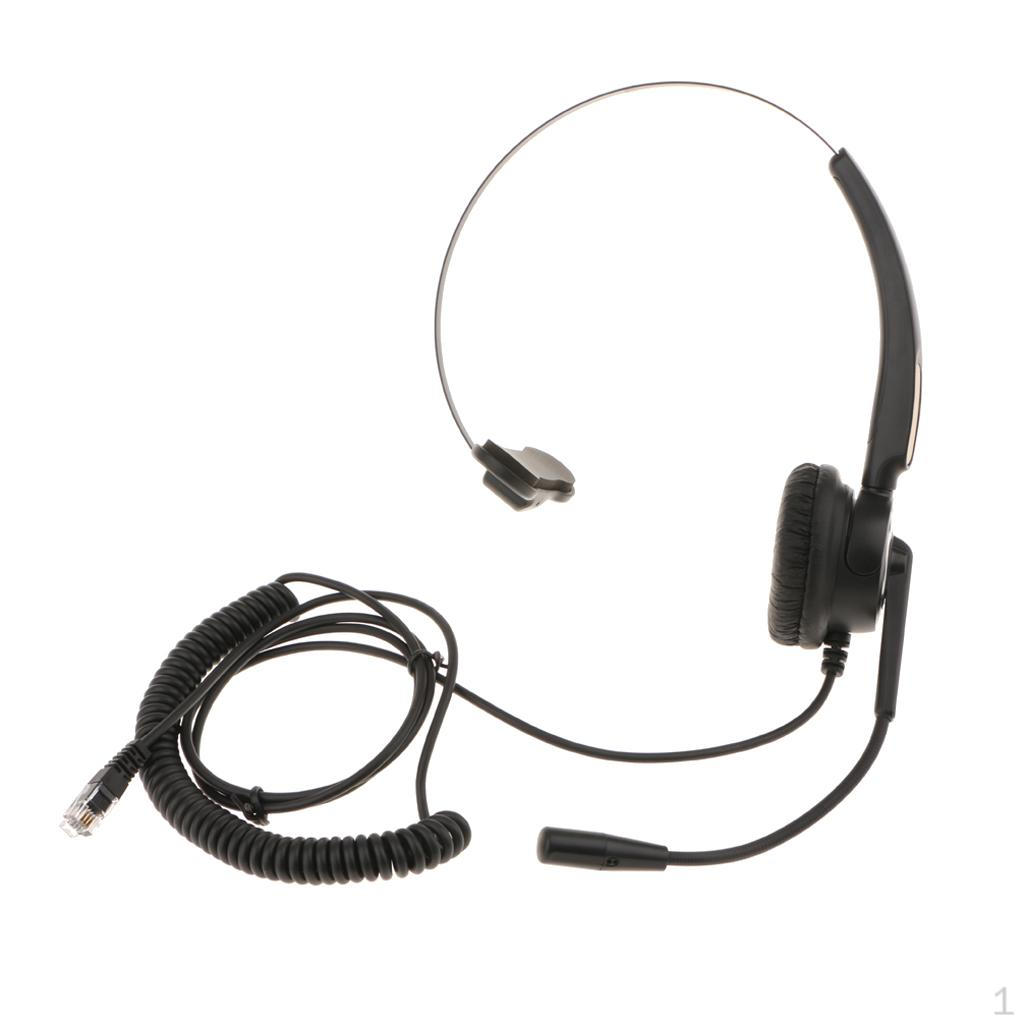 

VH510 Office Call Centre Customer Service Headset Microphone Connector