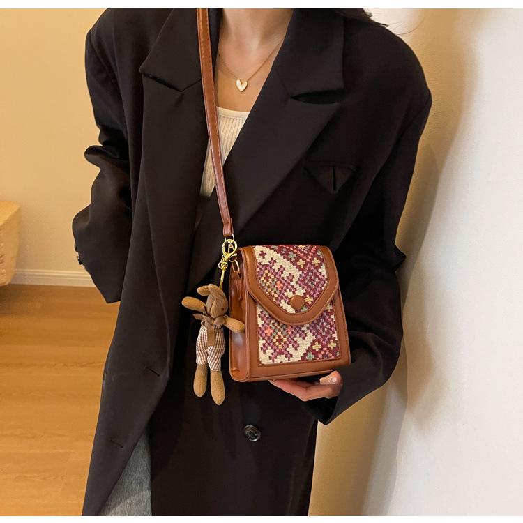 Trendige Umhängetasche für Damen im Ethno-Stil - 2025 Modische, vielseitige Schultertasche