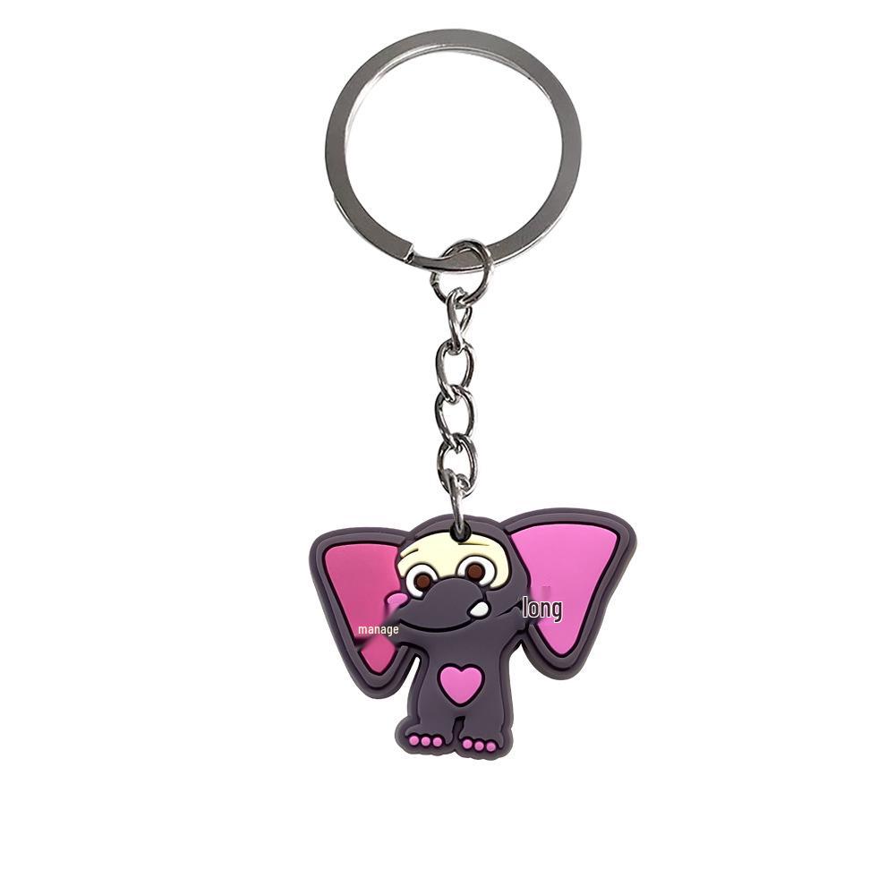 Zootopia Backpack Charm: Soft PVC Keychain Ornament