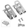 2pcs Belt Clip With Screws 2609111584 Compatible With For Bosch 18V Cordless Drill And Wrench Tools Including IDH182 And GSR18V