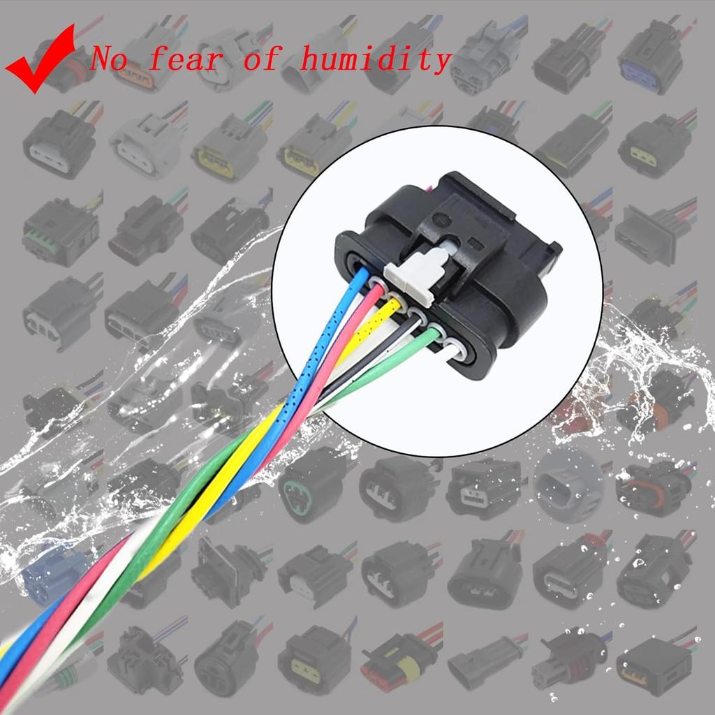 Elektronischer Drosselklappenstutzen Steckverbinder Kabelbaum Stecker S20203 Kompatibel mit Dodge Charger Challenger Avenger Durango, Chrysler 200 300 Pacifica Town