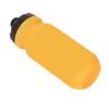 Cycle Water Bottle 610ml Large Capacity Portable PP Cycling Sports Squeeze Bottle for Outdoor Yellow