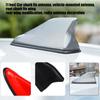 Car Roof Antenna Caps Adhesive Shark Fin Antenna Cover Universal Aerial Cover Trim Easy Installation Aerial Toppers