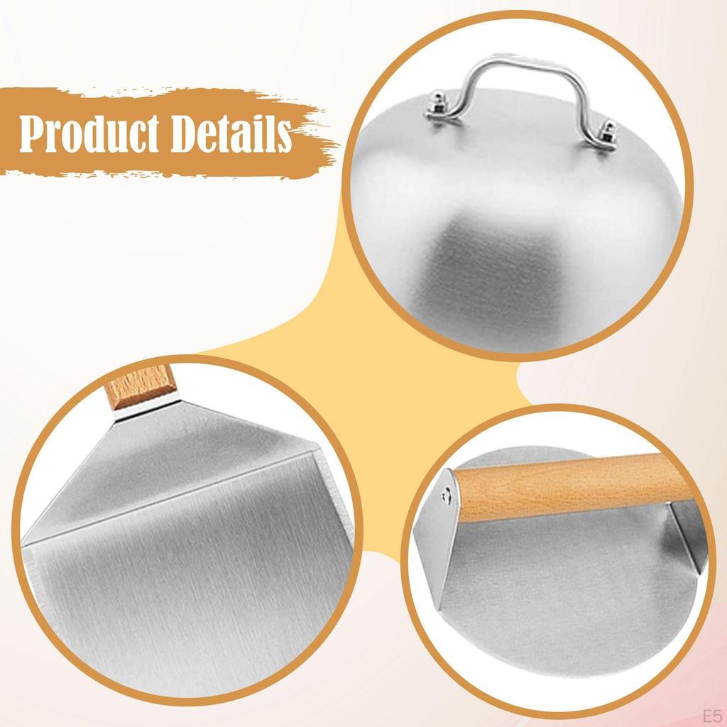 Griddle Accessories Kit Barbecue Spatulas Kitchen Gadget Multifunctional Pancake Turner for