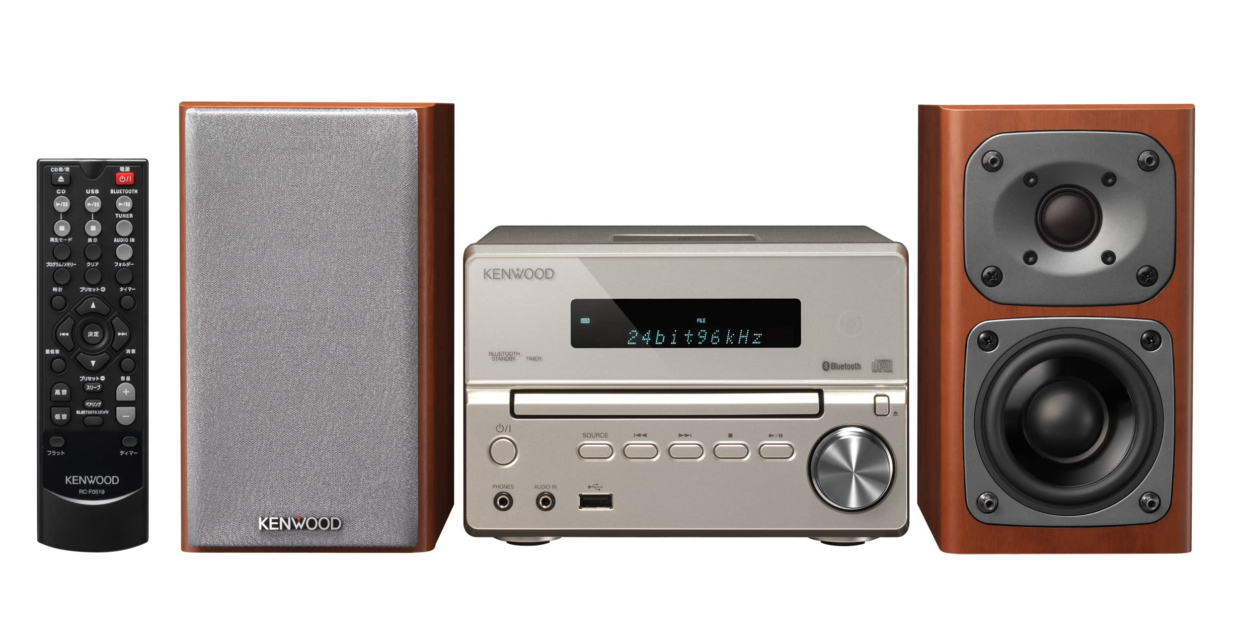 

JVC Kenwood Kenwood Bluetooth Component Kseries XK-330-N [Gold]