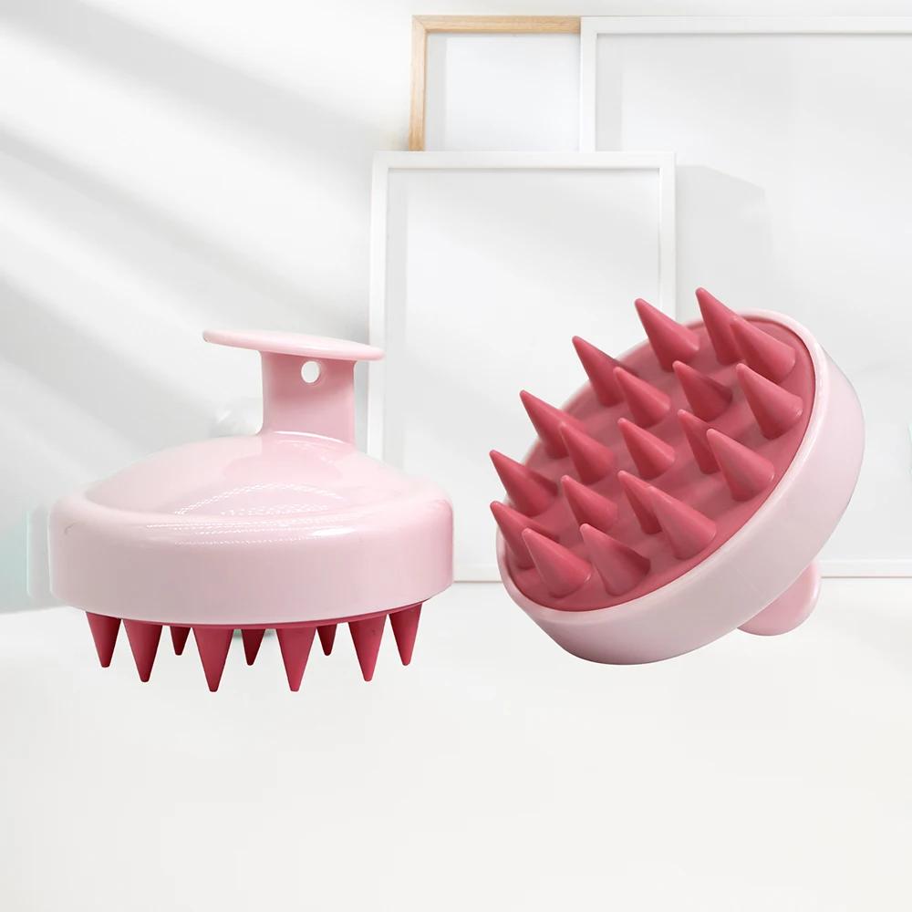 Șampon din silicon Cap de perie Pieptene pentru masaj al scalpului Perie de masaj corporală Perie de baie pentru duș Piepteni pentru spălarea părului Instrumente de coafură de salon