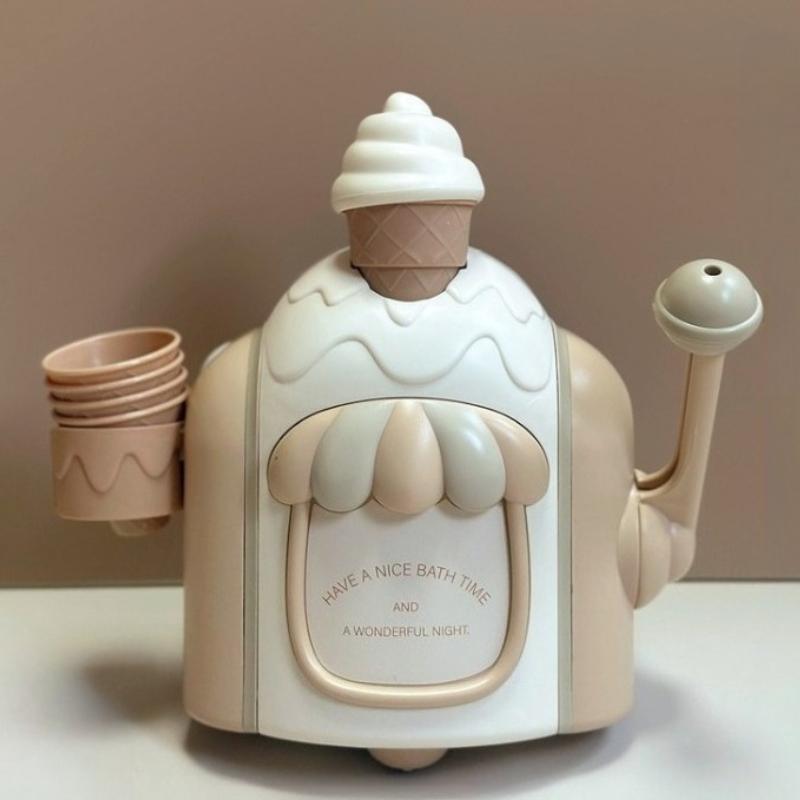 

Foaming Soap Dispensers Children Ice Cream Bubbling Machine Bathroom Hanging Creative Soap Dispenser Household Merchandises