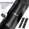 1/2Pcs Leather Car Seat Belt Shoulder Protector Seat Belt Cover For KIA Rio K5 K2 Sportage Ceed Sorento Picanto Stinger Soul ED7