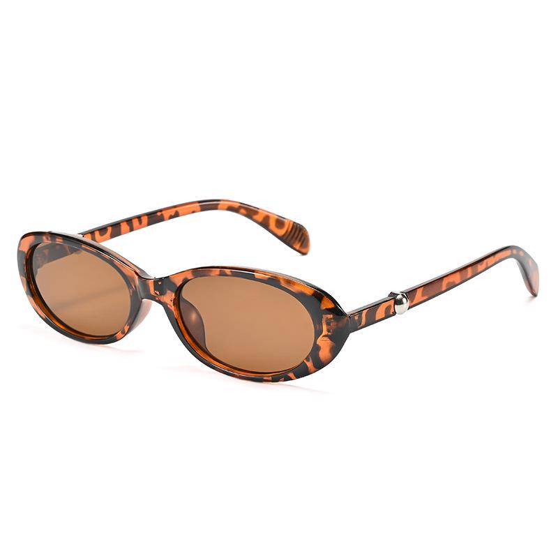 Retro Oval Cat Eye Sunglasses for Women - European & American Fashion