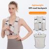 Running Water Bottle Storage Vest Lightweight Running Vest Reflective Hydration Water Chest Pack With Phone Holder 1Pc