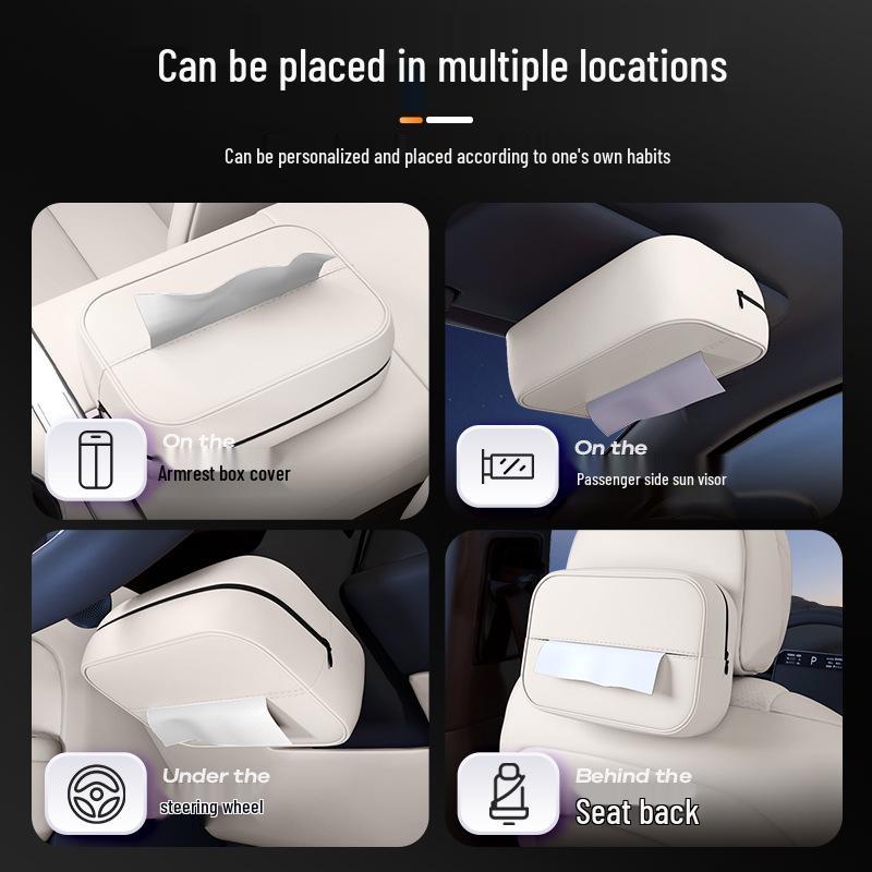 Wuling Bingo Tissue Box 2025 Car Seat Hanging Armrest Pull-out Interior Accessory