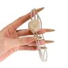 Elegant Fairy Rose Pearl Mesh Necklace for Women: Versatile Clavicle Chain with High-End Feel
