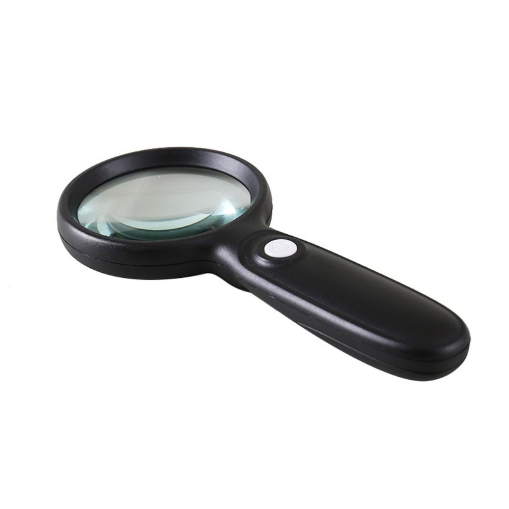HD Lighted Magnifying Glass With 2 LED Light Illuminated Magnifier  Seniors Reading